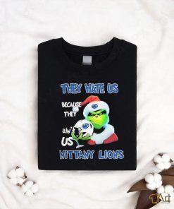 Santa Grinch Christmas They Hate Us Because Ain’t Us Penn State Nittany Lions T shirt