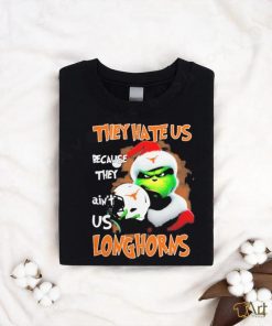 Santa Grinch Christmas They Hate Us Because Ain’t Us Texas Longhorns T shirt