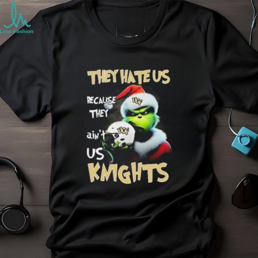 Santa Grinch Christmas They Hate Us Because Ain’t Us UCF Knights Shirt