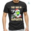 Santa Grinch Christmas They Hate Us Because Ain’t Us Baltimore Ravens T shirt