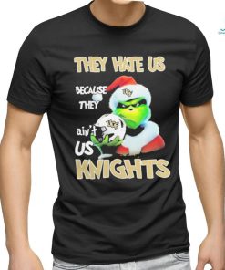 Santa Grinch Christmas They Hate Us Because Ain’t Us UCF Knights T shirt