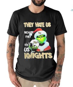 Santa Grinch Christmas They Hate Us Because Ain’t Us UCF Knights T shirt