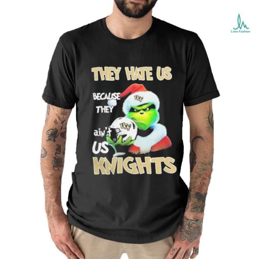 Santa Grinch Christmas They Hate Us Because Ain’t Us UCF Knights T shirt