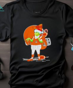Santa Grinch Cleveland Browns Gift Christmas 2023 shirt