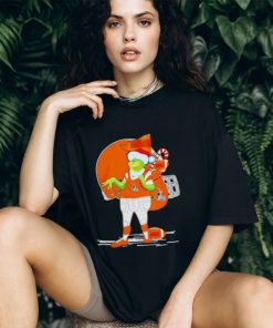 Santa Grinch Cleveland Browns Gift Christmas 2023 shirt