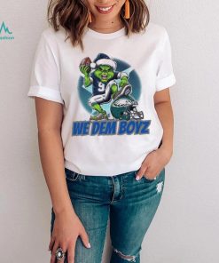 Santa Grinch Dallas Cowboys vs Philadelphia Eagles We Dem Boyz Merry Christmas 2023 Shirt