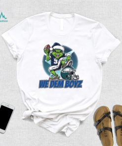 Santa Grinch Dallas Cowboys vs Philadelphia Eagles We Dem Boyz Merry Christmas 2023 Shirt