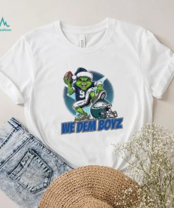Santa Grinch Dallas Cowboys vs Philadelphia Eagles We Dem Boyz Merry Christmas 2023 Shirt