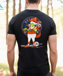 Santa Grinch Houston Astros Gift Christmas Shirt