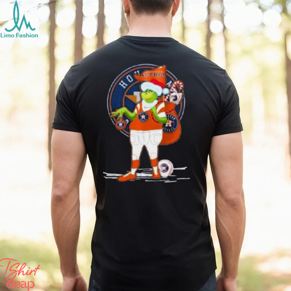 Santa Grinch Houston Astros Gift Christmas Shirt Santa Grinch Houston Astros Gift Christmas Shirt
