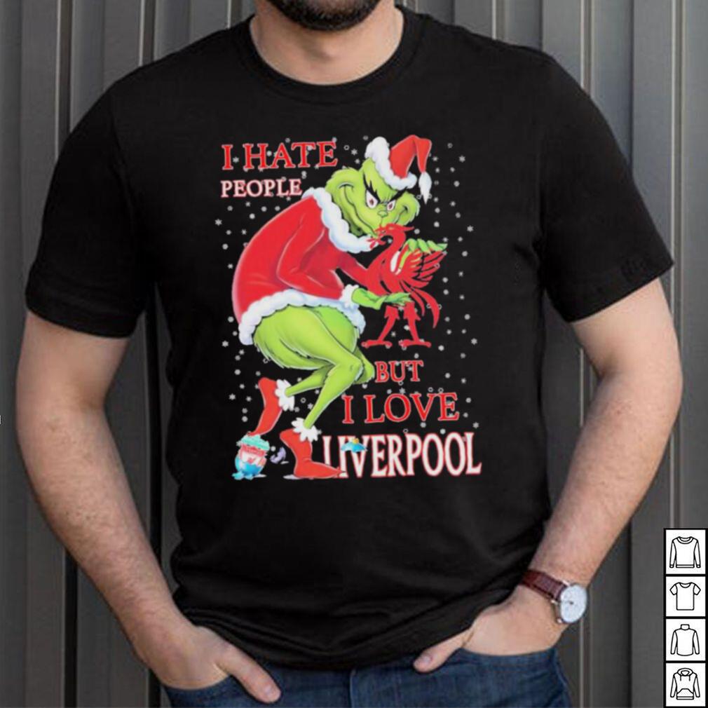 Santa Grinch I Hate People But I Love My Liverpool Christmas Shirt Santa Grinch I Hate People But I Love My Liverpool Christmas Shirt