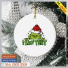 Santa Grinch I saw that Christmas ornament