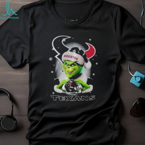 Santa Grinch Love Houston Texans Christmas Shirt