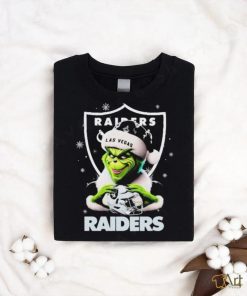 Santa Grinch Love Las Vegas Raiders Christmas Shirt