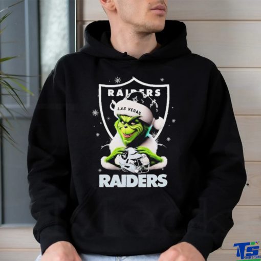 Santa Grinch Love Las Vegas Raiders Christmas Shirt