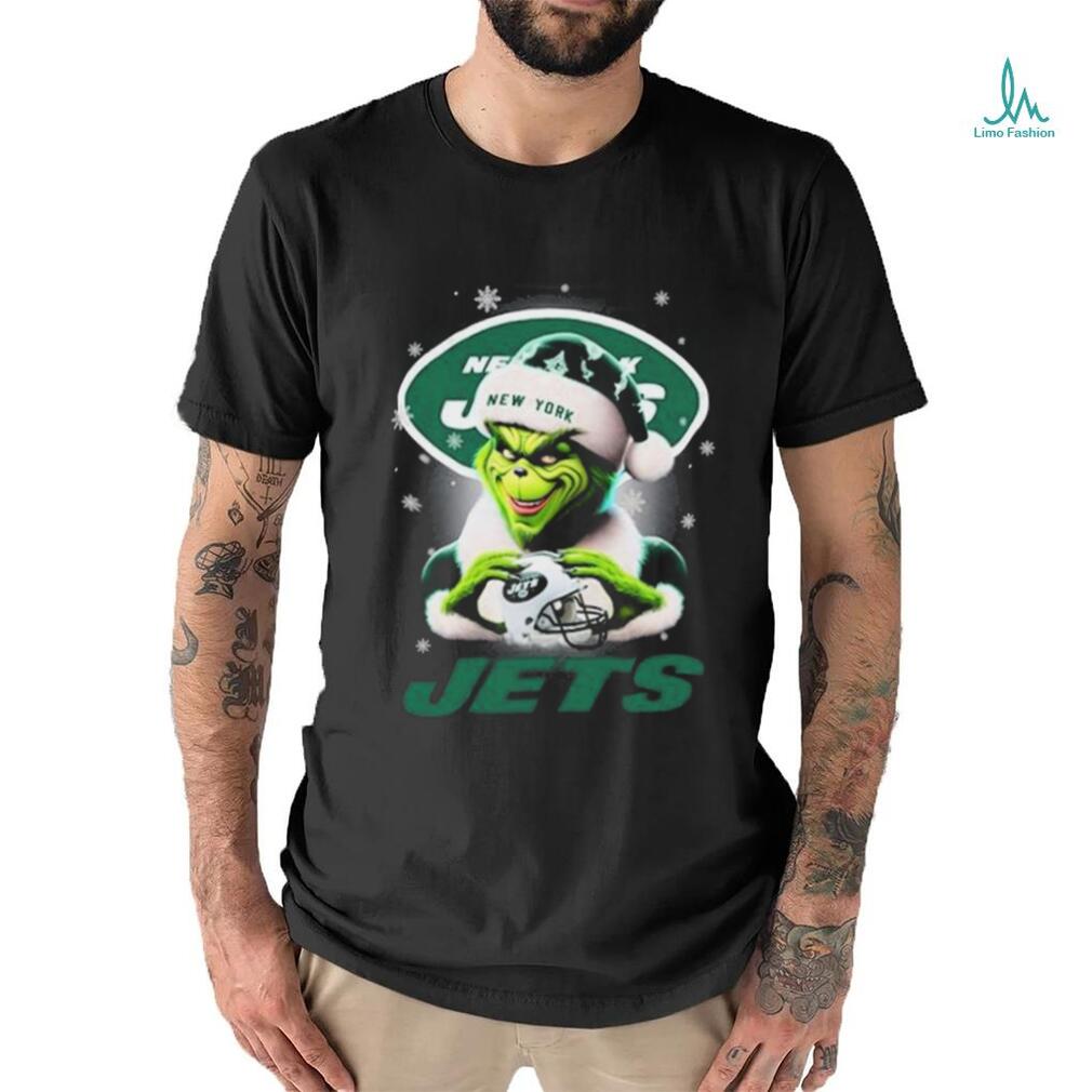 Santa Grinch Love New York Jets Christmas Shirt Santa Grinch Love New York Jets Christmas Shirt