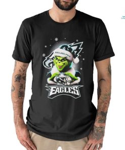 Santa Grinch Love Philadelphia Eagles Christmas Shirt, hoodie, sweater, long sleeve and tank top Santa Grinch Love Philadelphia Eagles Christmas Shirt