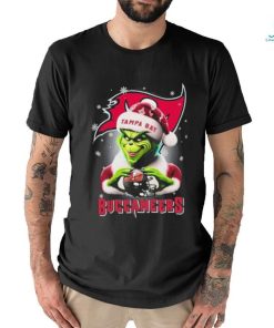 Santa Grinch Love Tampa Bay Buccaneers Christmas Shirt