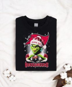 Santa Grinch Love Tampa Bay Buccaneers Christmas Shirt
