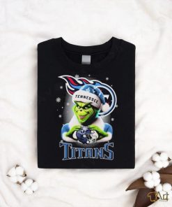 Santa Grinch Love Tennessee Titans Christmas Shirt