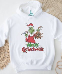 Santa Grinch Merry Grinchmas Nurse Light Shirt