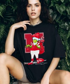 Santa Grinch Nebraska Cornhuskers Gift Christmas Tshirt