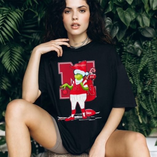 Santa Grinch Nebraska Cornhuskers Gift Christmas Tshirt