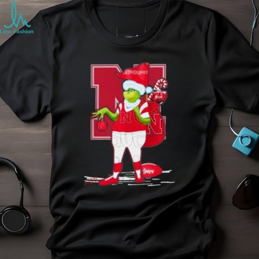Santa Grinch Nebraska Cornhuskers Gift Christmas Tshirt