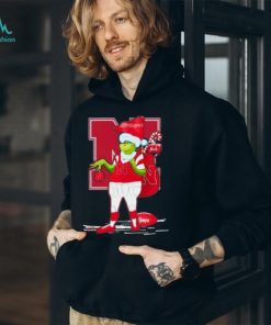 Santa Grinch Nebraska Cornhuskers Gift Christmas Tshirt