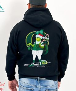 Santa Grinch Oregon Ducks Gift Christmas Shirt