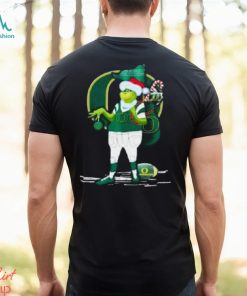 Santa Grinch Oregon Ducks Gift Christmas Shirt