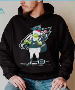 Santa Grinch Philadelphia Eagles Gift Christmas 2023 Shirt