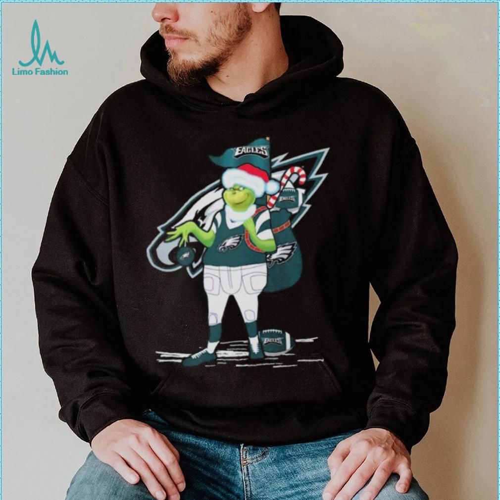 Santa Grinch Philadelphia Eagles Gift Christmas 2023 Shirt Santa Grinch Philadelphia Eagles Gift Christmas 2023 Shirt