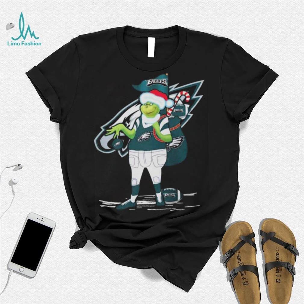 Santa Grinch Philadelphia Eagles Gift Christmas 2023 Shirt Santa Grinch Philadelphia Eagles Gift Christmas 2023 Shirt
