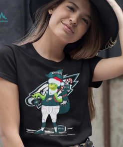 Santa Grinch Philadelphia Eagles Gift Christmas 2023 Shirt