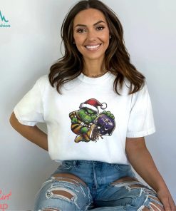 Santa Grinch Pittsburgh Steelers shoot Baltimore Ravens shirt