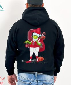 Santa Grinch Stanford Cardinal Gift Christmas Shirt