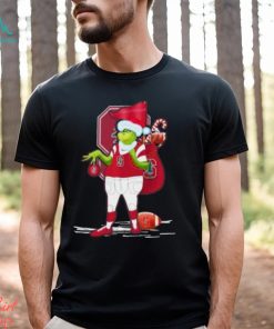 Santa Grinch Stanford Cardinal Gift Christmas Shirt
