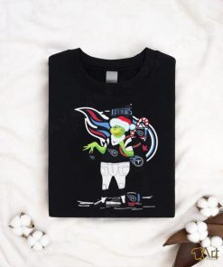 Santa Grinch Tennessee Titans Gift Christmas 2023 T shirt