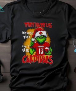 Santa Grinch They Hate Us Because They Ain’t Louisville Cardinals Football Shirt