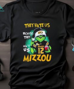 Santa Grinch They Hate Us Because They Ain’t Us Missouri Tigers Football Christmas Shirt