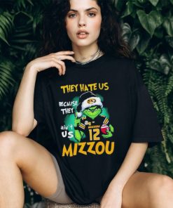 Santa Grinch They Hate Us Because They Ain’t Us Missouri Tigers Football Christmas Shirt, hoodie, sweater, long sleeve and tank top Santa Grinch They Hate Us Because They Ain’t Us Missouri Tigers Football Christmas Shirt