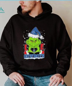 Santa Grinch love Dallas Cowboys shirt
