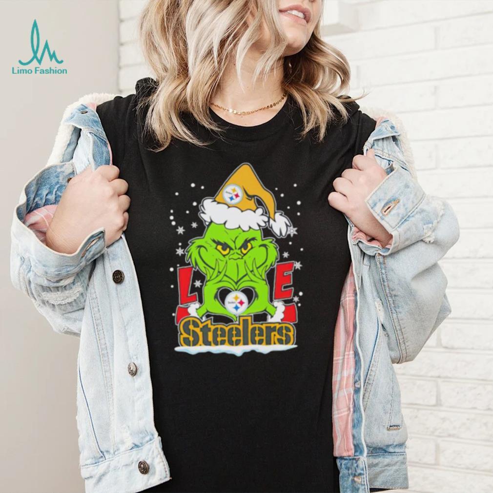 Santa Grinch love Pittsburgh Steelers shirt Santa Grinch love Pittsburgh Steelers shirt