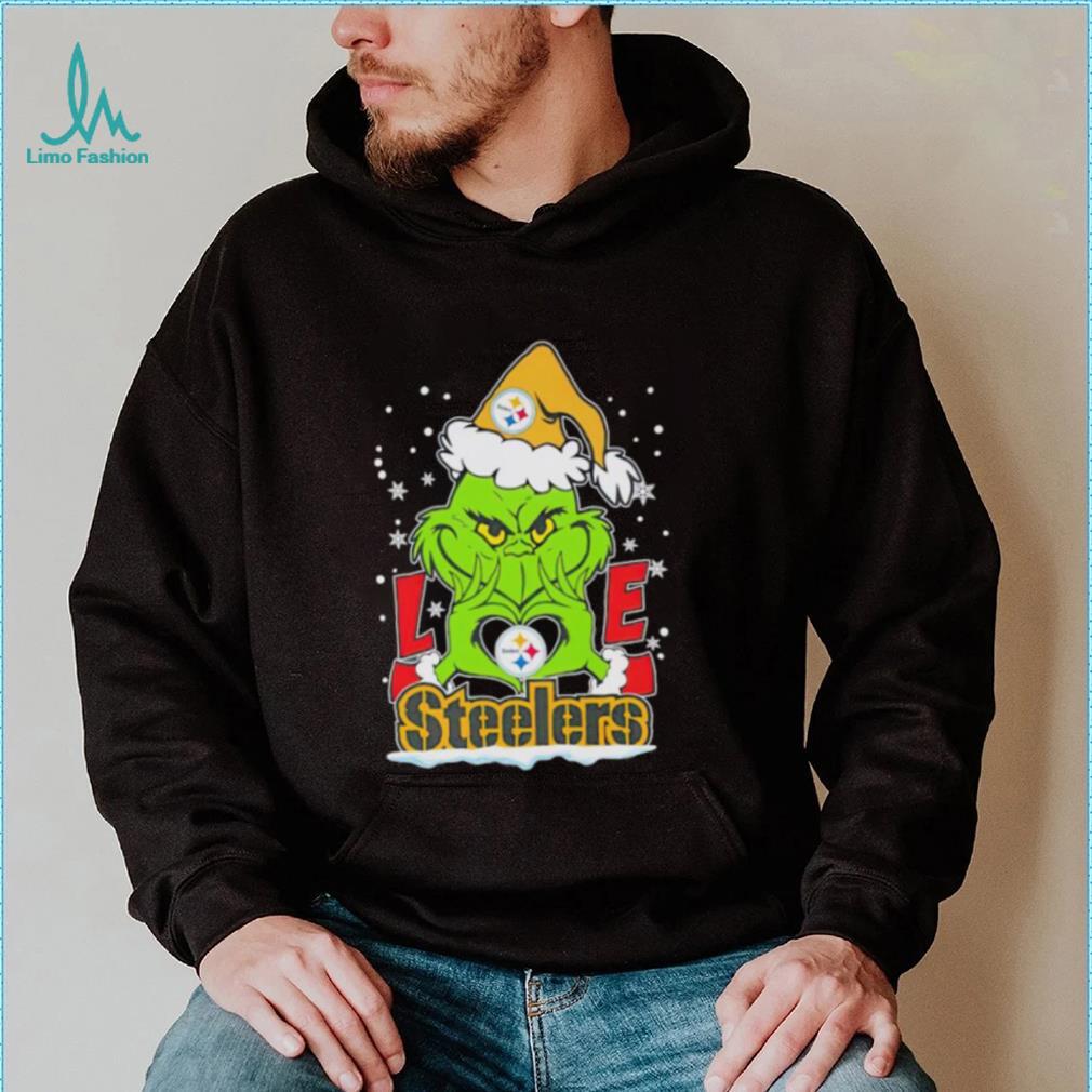 Santa Grinch love Pittsburgh Steelers shirt Santa Grinch love Pittsburgh Steelers shirt