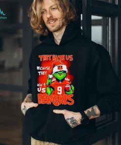 Santa Grinch they hate us because they ain’t us Bengals shirt