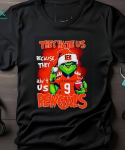 Santa Grinch they hate us because they ain’t us Bengals shirt