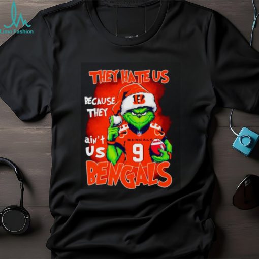 Santa Grinch they hate us because they ain’t us Bengals shirt