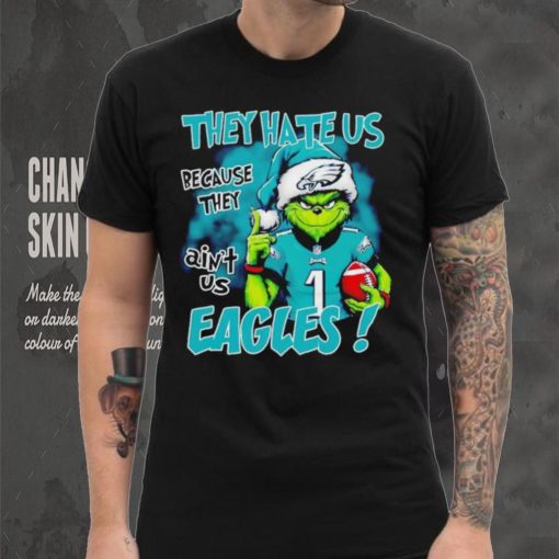 Santa Grinch they hate us because they ain’t us Eagles shirt