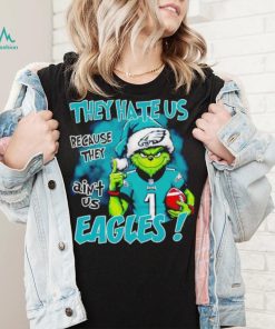 Santa Grinch they hate us because they ain’t us Eagles shirt